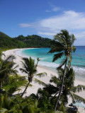 Beach Panorama, Seychelles.