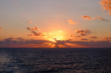 Sunset over the Torres Straits.