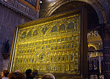 Pala d'Oro - Altarpiece of the Basilica San Marco, Venice, Italy.