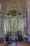 Inside Chiesa Santa Caterina, Taormina, Sicily, Italy.