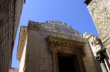 Facade, Temple of Jupiter, Split, Croatia.