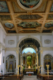 Interior, Church of St. George, Piran, Slovenia.