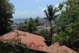Rooftops and Distant Bayview, Olinda, Brasil.
