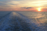 NORTH SEA SUNSET