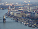 VIEW OF THE DANUBE & PARLIAMENT BUILDING