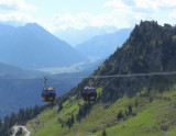 CABLE CARS ABOVE REUTTE  .  1