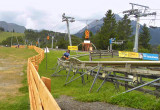 END OF THE ALPINE COASTER
