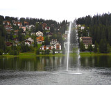 Obersee Lake Jet Fountain