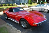 Early 1970s Chevrolet Corvette Stingray (one word for C3 and C7) with 454 cid V8 (7961)