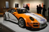 2010 Porsche Type 911 GT3 R Hybrid Race Car, Porsche Museum, Stuttgart-Zuffenhausen, Germany (9267)