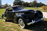 BEST OF SHOW, 1936 Cord 810 Phaeton, Rob & Barbara VanDewoestine, Durham, NC (5425)