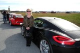 Charlotte and her 2014 Cayman S at PCA-CHSs Gettysburg Tour (1340)