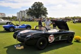 1957 Chevrolet Corvette Fuel-Injected 283 V8 Airbox Roadster, owners: Frank & Loni Buck, Best in Class, Racing (8890)