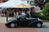 1938 Bugatti T-57C Atalante Coupe by Gangloff, HOTEL HERSHEY AWARD, Rick Workman, Windermere, FL (2033)