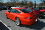 911 Carrera (997), spectator parking, 38th Annual Porsche-Only Swap Meet in Hershey (0112)