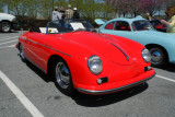 1956 356 Speedster, concours area, 38th Annual Porsche-Only Swap Meet in Hershey (0211)