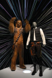 Chewbacca, 1977, Episode IV: A New Hope, and Hans Solo With Blaster, 1983, Episode VI: Return of the Jedi (9470)