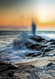 California Coast at Sunset