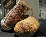 Two woven baskets