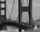Golden Gate Bridge B&W