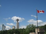 Vue sur la ville canadienne de Niagara Falls