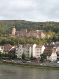 Heidelberg joliment situé au bord de la Neckar