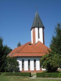 L'église catholique de Harkány où nous avons donné un concert