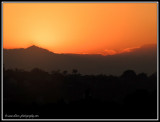 Sunset in the Himalayas