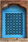 window at Masjed-e Jameh mosque