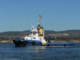 Calafate, one of the assisting tugs