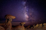 Goblin Valley by Night