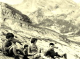 Gourette, les jeunes en balade