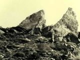 Gourette 1956 : les enfants en balade dans la montagne