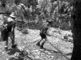 Descente sur En-Vau, tard dans laprs-midi