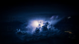 Thunderstorm at night