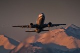 Alaska Airlines 737, takeoff Anchorage