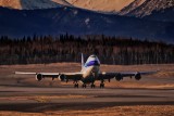 NCA - Nippon Cargo Airlines, takeoff Anchorage