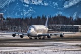 747 Dreamlifter, takeoff roll 