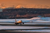 UPS 767 Freighter, taking off
