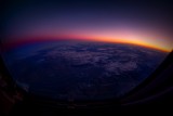 Sunrise over Mongolia