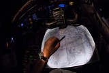 Chart plotting over the Atlantic