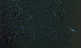 Comet Lovejoy and the Andromeda Galaxy