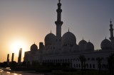 Sunset at  mosque...