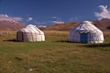 Kyrgyz yurts...