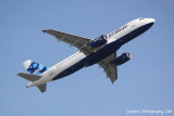 Airbus A320 (N649JB) Fancy Meeting Blue Here