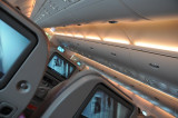 Inside A380s cabin