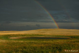 Rainbow on the prairie