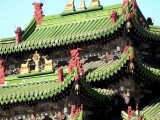 Buddhist Symbols on Peace Gate Roof - Bogd Khaan Museum.jpg