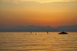 Zonsondergang aan het Gardameer / Lake Garda (Italy)