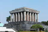 Mausoleum of Ho Chi Minh in Hanoi, Vietnam. People in Vietnam call him, Uncle Ho.